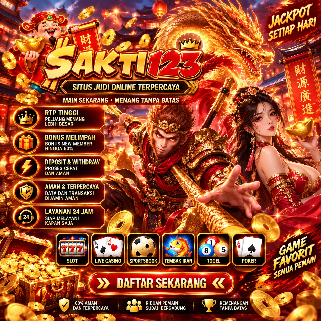 SAKTI123 Logo